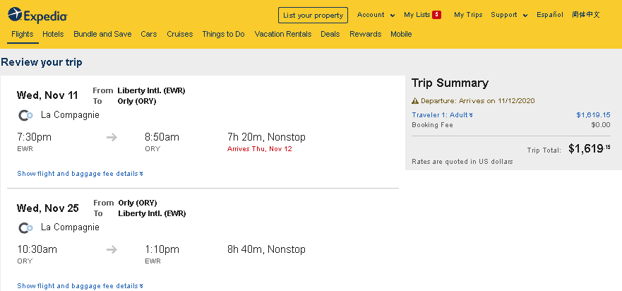 ex 1620 - First Class Flyer